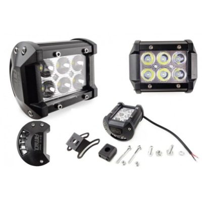 Фара рабочая светодиодная противотуманная фара 12v 24v 6led 1440lm фото №1