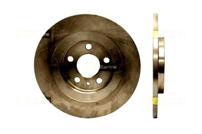 STARLINE DISCOS DE FRENADO 2 PIEZAS CITROEN C8 FIAT ULY  