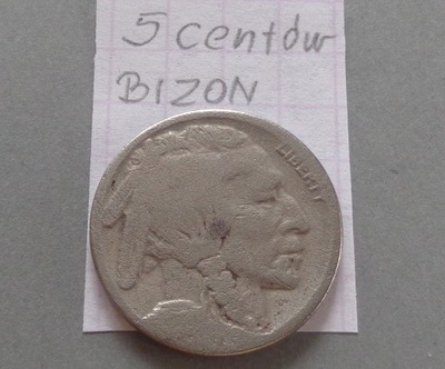 5 CENTÓW - INDIANIN BIZON , STANY ZJEDNOCZONE
