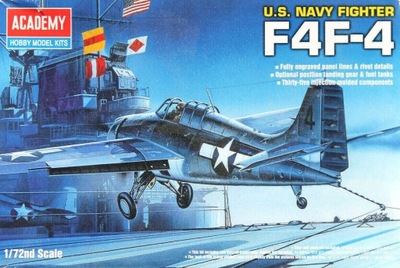 ACADEMY 12451 U.S NAVY FIGHTER F4F-4