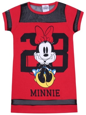 Czerwona sukienka Myszka Minnie Disney 8 lat 128