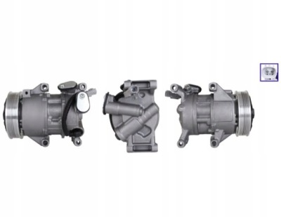 Компрессор кондиционера do dacia sandero ii 100 90 фото №1