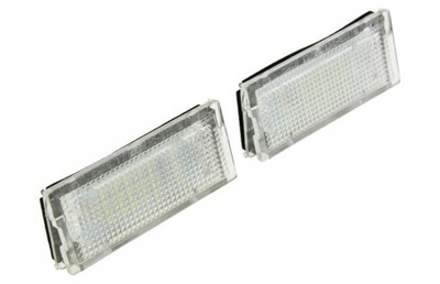 ПЛАФОН НОМЕРА НОМЕРА LED (СВЕТОДИОД ) 2 ШТУКИ BMW 3 E46 328 330 XD