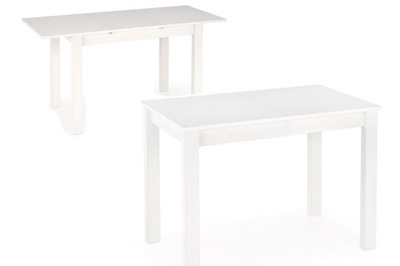 HALMAR stół GINO rozkładany 100-135x60 biały