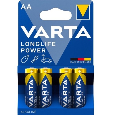 Bateria VARTA LONGLIFE POWER Alkaliczna AA LR06