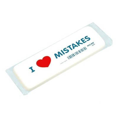 GUMKA DO MAZANIA SZKOLNA MAXI Milan I LOVE MISTAKES (CNM4806)