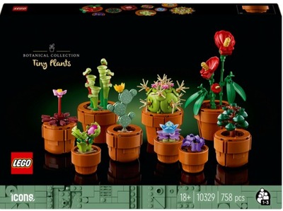 LEGO Icons Malé rastliny 10329
