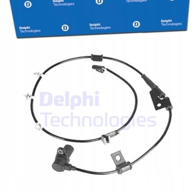 Датчик, скорость вращательная колеса delphi ss20257 фото №1