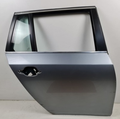 Дверь правый задняя silbergrau металлик bmw 5 e61 фото №1