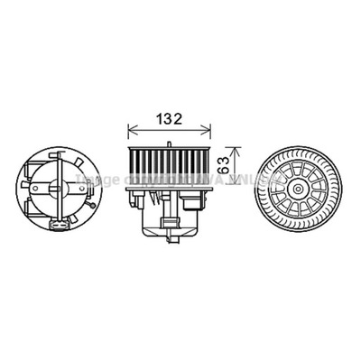 VENTILIATORIUS VIDINIS AVA QUALITY COOLING VO8178 