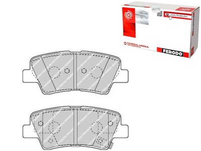 Ferodo тормозные колодки тормозные hyundai accent iv elantra фото №1