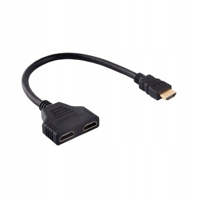 ROZDZIELACZ HDMI SPLITTER ROZGAŁĘŹNIK 2PORTY