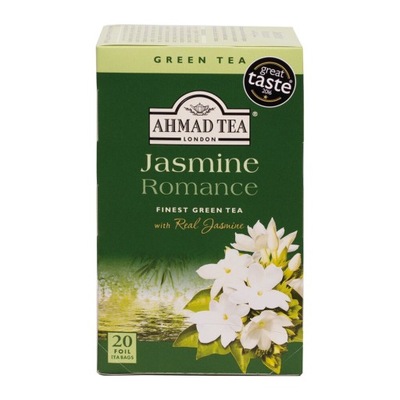 Ahmad Tea Romance Herbata zielona Jaśminowa 20tb