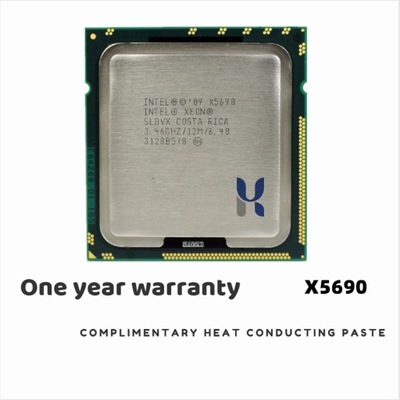 Intel Xeon X5690 LGA 1366 3.46GHz 6.4gt/s 12MB 6 r