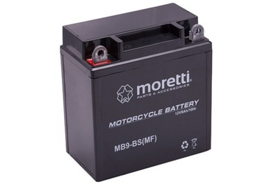 АККУМУЛЯТОР ГЕЛЕВИЙ MB9-BS 12V 9AH MORETTI