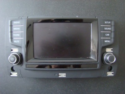 Дисплей радио навигации vw golf vii 5g0919605 фото №1