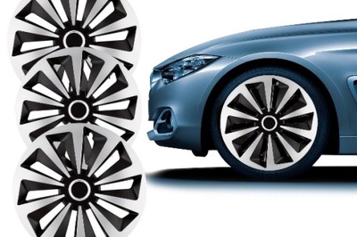 WHEEL COVERS 15'' VW BMW AUDI NISSAN VOLVO SKODA SUZUKI  