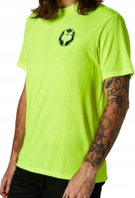 Koszulka t-shirt FOX Nobyl Tech Fluo Yellow r. L