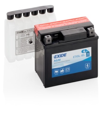 АКУМУЛЯТОР EXIDE YTX5L-BS 12V 4AH 70A