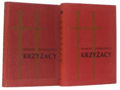 KRZYŻACY - Henryk Sienkiewicz DRZEWORYTY TOEPFER TWARDE KOMPLET BDB