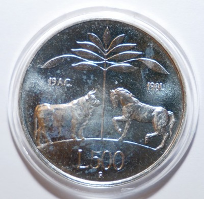 Włochy 500 lirów 1981