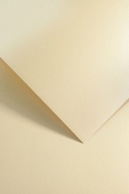 PAPIER KARTON OZDOBNY ZAPROSZENIA DYPLOMY WIZYTÓWKI ICELAND KREMOWY 220G/M2