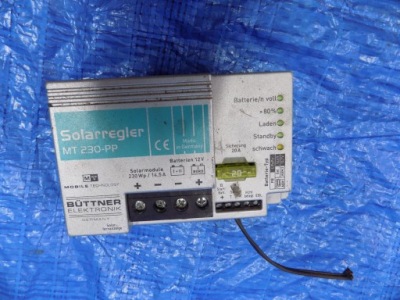 Регулятор заряджання solara 12v vw crafter ii man фото №1