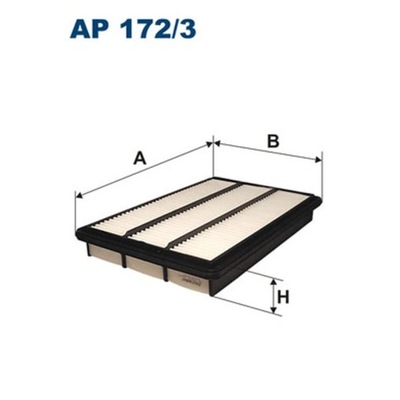 FILTRE D'AIR FILTRON AP 172/3 - milautoparts-fr.ukrlive.com