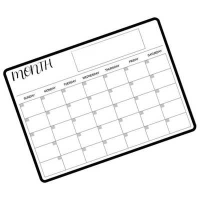 KAFELEK HARMONOGRAMOWY KALENDARZ MAGNETYCZNY DZIECKO BIURO