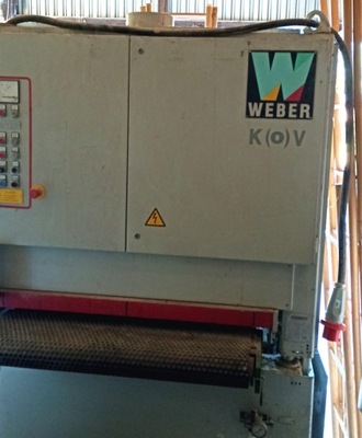 Szlifierka szerokotaśmowa WEBER