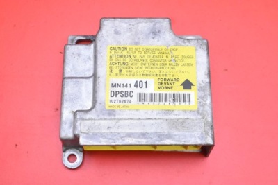 Модуль датчик подушка безопасности подушек mn141401 mitsubishi grandis 03-11 фото №1