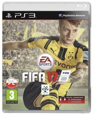 Fifa 17 PS3 Playstation 3 PL