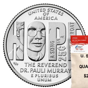 25 cent (2024) - Kobiety USA - Dr. Pauli Murray - Mennica Denver