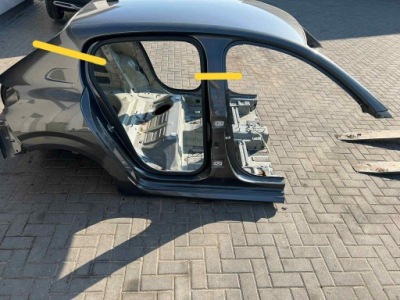 Peugeot 208 ii четверть крыло задняя задний правая правый блок двигателя порог evlc фото №1