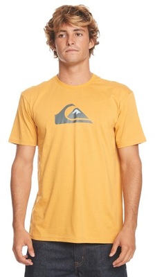 T-shirt Quiksilver Comp Logo - YLC0/Mustard