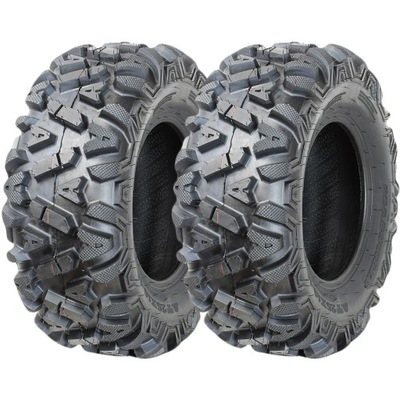 2 PIEZAS 25X10-12 25X10.00-12 NEUMÁTICOS QUAD ATV POTENTE BLOTNE GLEBOKIE 20MM GRUBE 6PR  