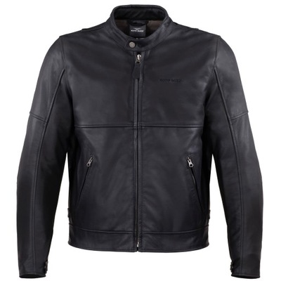 MOTO GUZZI CHAQUETA CUERO MESKA TG BLACK 58  