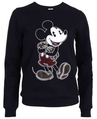 Czarna bluza Myszka Mickey DISNEY XS
