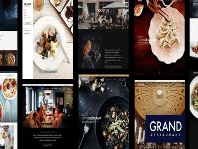 Szablon Grand Restaurant WordPress