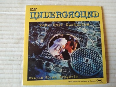 FILM - UNDERGROUND - PŁYTA DVD.