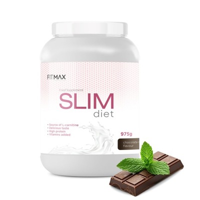 Fitmax Slim Diet 975g Czekolada-mięta