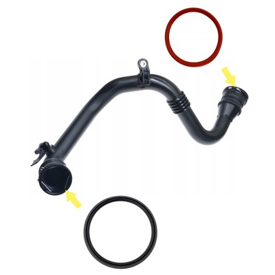 Уплотнители трубка turbo renault fluence grand scenic megane scenic 1.5 dci фото №1