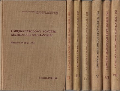 I kongres archeologii słowiańskiej. Komplet I-VII