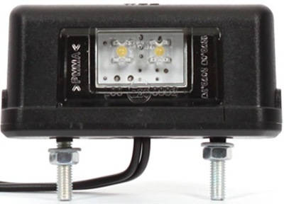 Лампа номерного знака регистрационный waś 244 фото №1