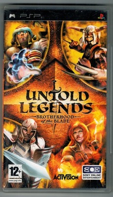 GRA SONY PSP UNTOLD LEGENDS BROTHERHOOD