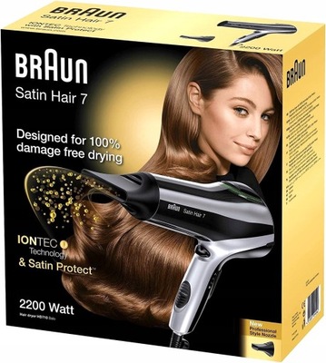 Suszarka do włosów 2200W Braun Satin Hair 7 BRHD710E