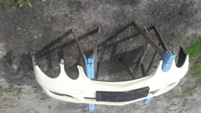 Mercedes w211 lift бампер перед pod противотуманные фары фото №1