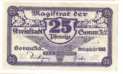 Żary - 25Pf - seria XII