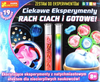 CIEKAWE EKSPERYMENTY. RACH CIACH I GOTOWE