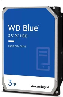 WD BLUE 3.5 HDD WD30EZAZ 5400RPM 3TB 256MB